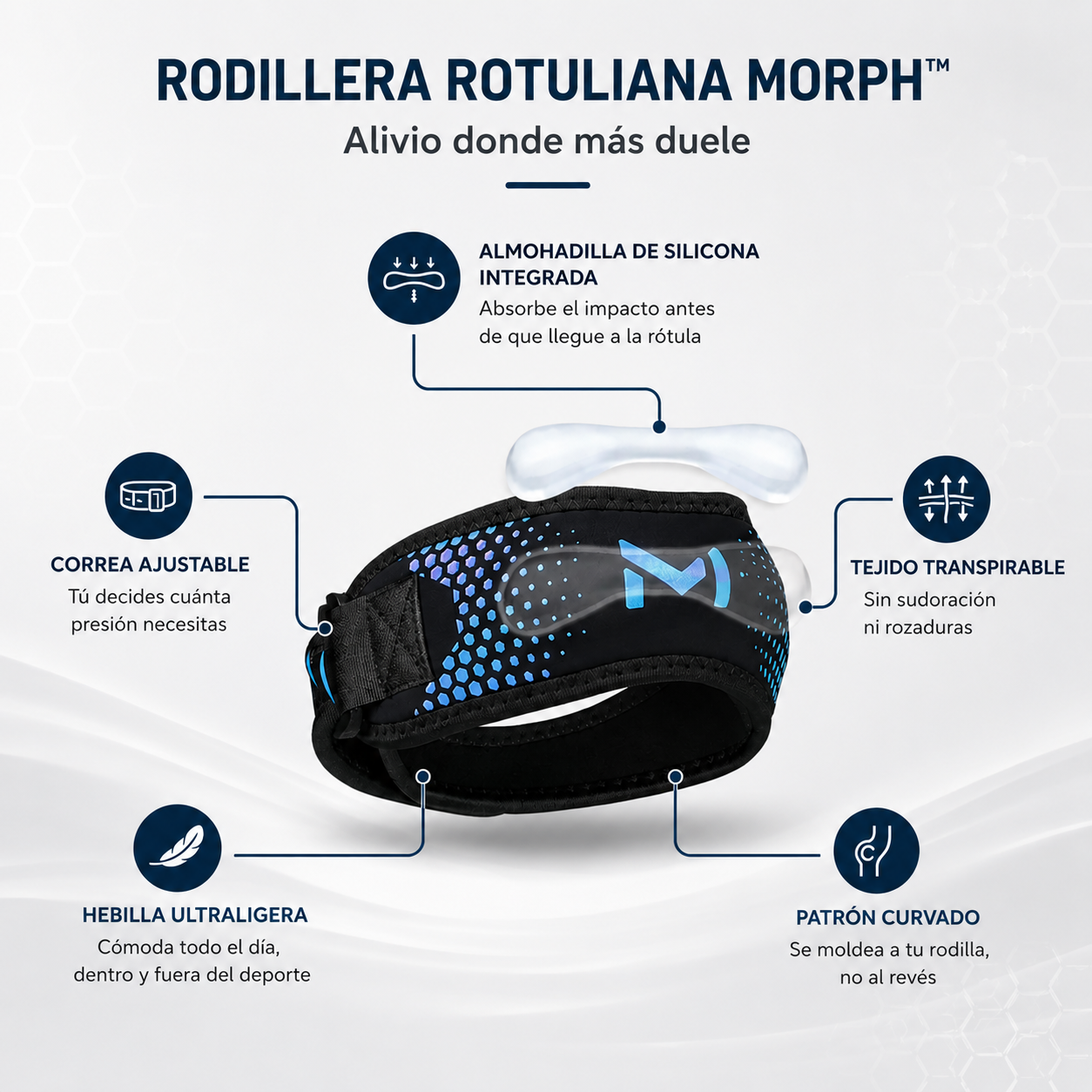 MORPH™ -  Rodillera para tendón rotuliano