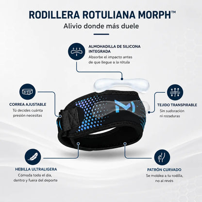 MORPH™ -  Rodillera para tendón rotuliano